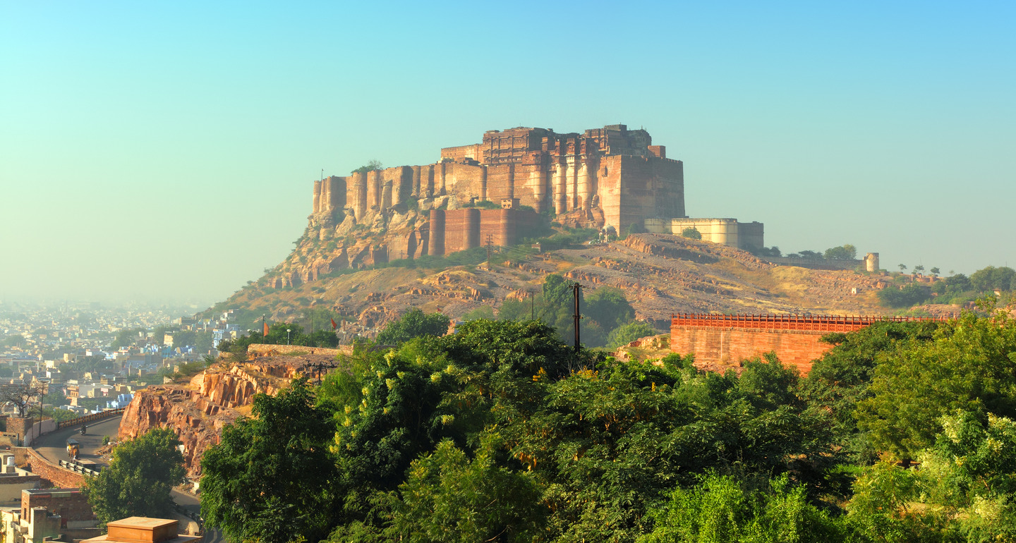 Visit Mehrangarh Fort in Rajasthan